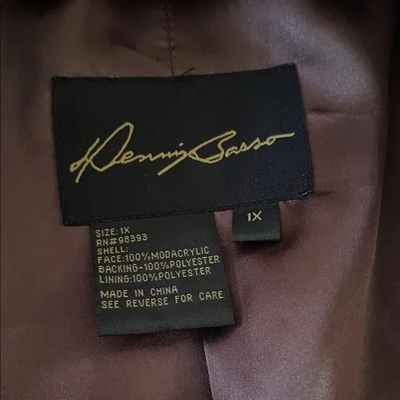 Chic Dark Brown Long Length Faux Fur Coat - Picture 3 of 4